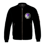 Dragon Ball Z Frieza Chilling Minimalist Black Bomber Jacket