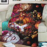 Dragon Ball Z Frieza Versus Kakarot SSG Fantastic Fleece Blanket