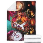 Dragon Ball Z Frieza Versus Kakarot SSG Fantastic Fleece Blanket
