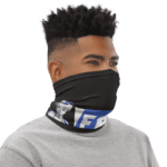 Dragon Ball Z Frost Badass Art Face Covering Neck Gaiter