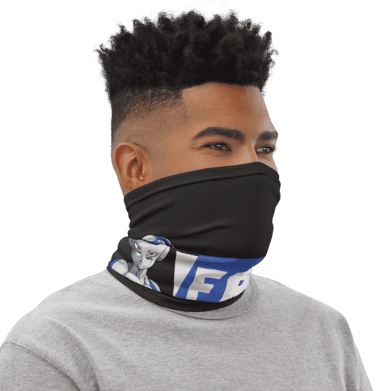 Dragon Ball Z Frost Badass Art Face Covering Neck Gaiter