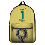 Dragon Ball Z Future Trunks Xeno Capsule Corp Yellow Backpack