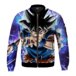 Dragon Ball Z Galactic Goku Ultra Instinct Bomber Jacket