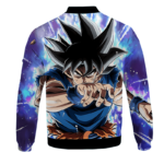 Dragon Ball Z Galactic Goku Ultra Instinct Bomber Jacket - back