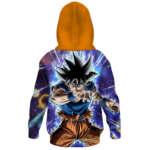 Dragon Ball Z Galactic Goku Ultra Instinct Kids Hoodie - back