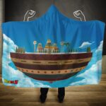 Dragon Ball Z God's Temple Look Out Korin Tower Hoodie Blanket