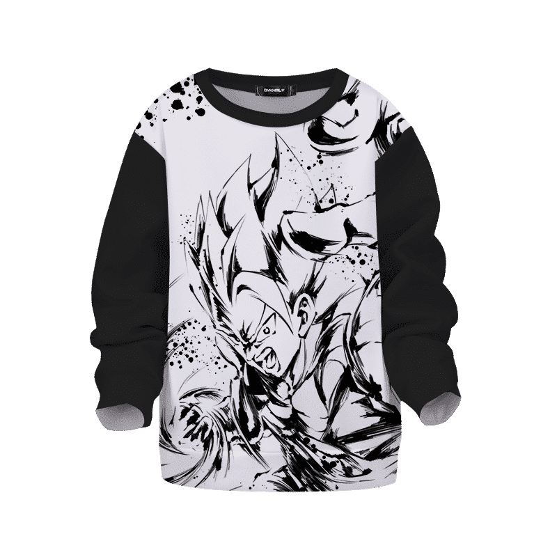 Dragon Ball Z Anime Cartoon Characters Youth Boys Grey Graphic Tee Shirt - L