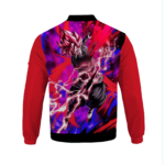 Dragon Ball Z Goku Black Saiyan Rose Awesome Bomber Jacket Back
