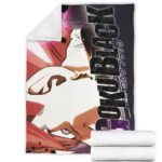 Dragon Ball Z Goku Black Super Saiyan Rose Awesome Art Fleece Blanket