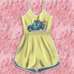 Dragon Ball Z Goku Chi-Chi Gohan Family Road Trip Romper