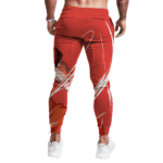 Dragon Ball Z Goku In Charging Pose All Over Print Red Joggers