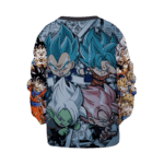 DBZ Goku Kakarot Chibi Comic Art Saiyan Children's Sweater