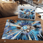 Dragon Ball Z Goku Kamehameha Dokkan Art Dope Puzzle