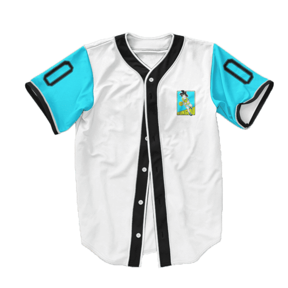 Dragon Ball Z Goku Playing Ball Art Baseball Jersey