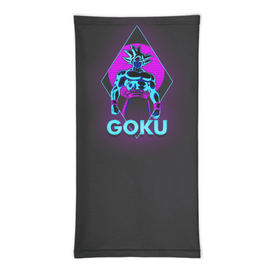 Dragon Ball Z Goku Retro Style Face Covering Neck Gaiter