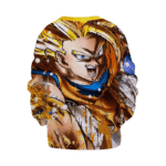 DBZ Gohan Super Saiyan Awesome Art Kids Sweatshirt