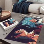 Dragon Ball Z Goku SSJ4 Vegeta Super Saiyan Blue Fan Art Puzzle