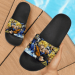 Dragon Ball Z Goku Trunks Vegeta Comic Style Art Slide Flippers