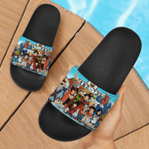 Dragon Ball Z Goku Vegeta Gohan Saiyan Man Saga Cool Slide Footwear