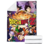 Dragon Ball Z Goku Vegeta Piccolo Kid Trunks Others Dope Poster Fleece Blanket