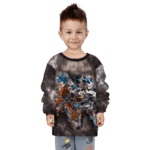 Dragon Ball Z Goku Vegeta God Fury Kids Sweatshirt
