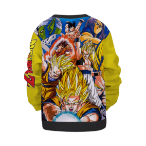Dragon Ball Z Fighters Classic Team Yellow Kids Sweatshirt