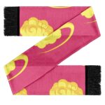 Dragon Ball Z Goku's Flying Nimbus Pink Wool Muffler