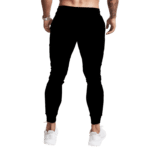 DBZ Goku's Kanji Blue Red Dope Art All Black Jogger Pants