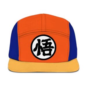 Dragon Ball Z Goku's Kanji Symbol Orange Blue Camper Hat