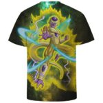 Dragon Ball Z Golden Form Frieza In His Yellow Aura T-Shirt