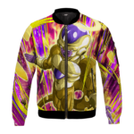 Dragon Ball Z Golden Frieza Awesome Art Bomber Jacket