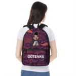 Dragon Ball Z Gotenks Majestic Pose Dark Themed Backpack