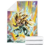 Dragon Ball Z Gotenks Super Saiyan 3 Dope Cozy Blanket