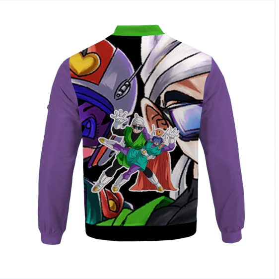 Dragon Ball Z Great Saiyan Man Awesome Bomber Jacket back