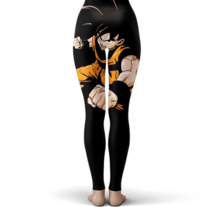 Dragon Ball GT Son Goku Super Saiyan 4 Black Yoga Pants