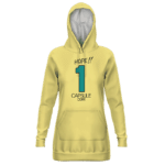 Dragon Ball Z Hope Capsule Corp Dope Yellow Hoodie Dress