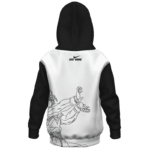 Dragon Ball Z Just Goku Nike Inspired Cool Kid Hoodie Back