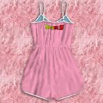 Dragon Ball Z Just My Luck Chichi Green And Pink Romper