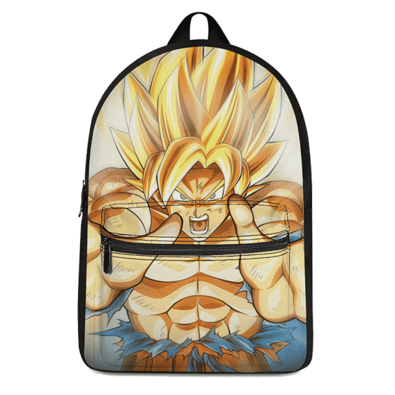 Dragon Ball Z Kakarot SSJ2 Wonderful Art Canvas Backpack