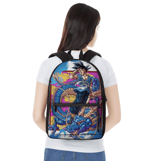 Dragon Ball Z Kakarot With Blue Shenron Awesome Backpack