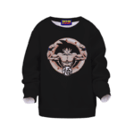 Dragon Ball Z Kakarot's Gym Awesome Black Kids Sweatshirt - back