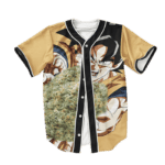 Dragon Ball Z Kamehame Kush Goku Cool Baseball Jersey