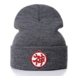 Dragon Ball Z Kami Kanji Symbol Gray Warm Winter Beanie