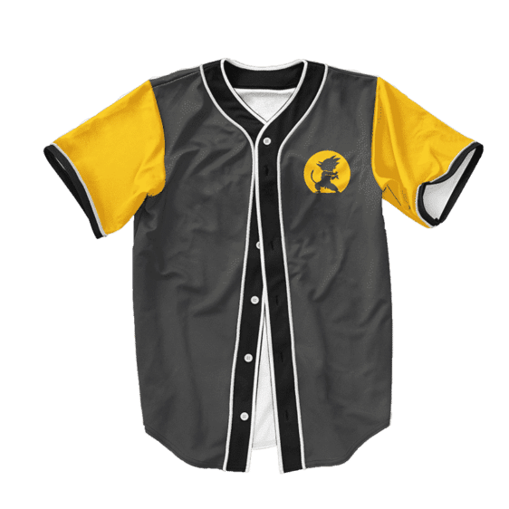 Dragon Ball Z Kid Goku Dope Kamehameha Symbol Baseball Jersey