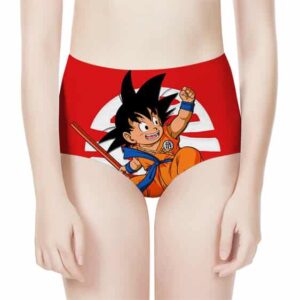Dragon Ball Z Kid Goku King Kai Kanji Women's Underwear