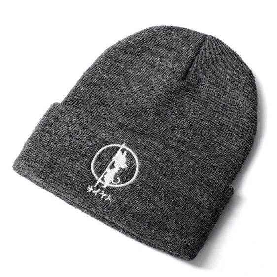 Dragon Ball Z Kid Goku Silhouette Gray Streetwear Beanie