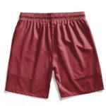 Dragon Ball Z Krillin Tacos Logo Red Swim Trunks