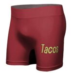 Dragon Ball Z Krillin Tacos Red Boxer Briefs