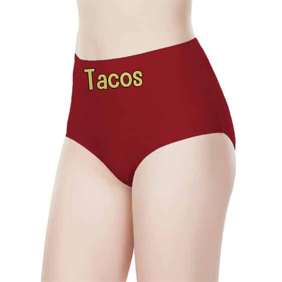 Dragon Ball Z Krillin Tacos Red Women's Underwear