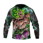 Dragon Ball Z Legendary Broly Charging Up Dope Hoodie